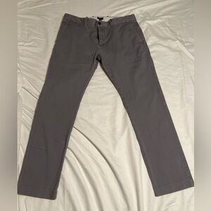 J.Crew Flex Slim Chinos – Men’s 34x30 – Gray